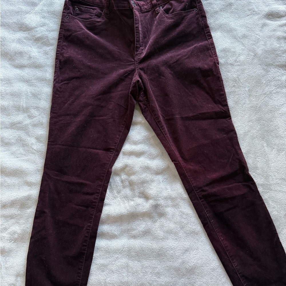 STS Blue Women's Dark Burgundy Skinny Jeans